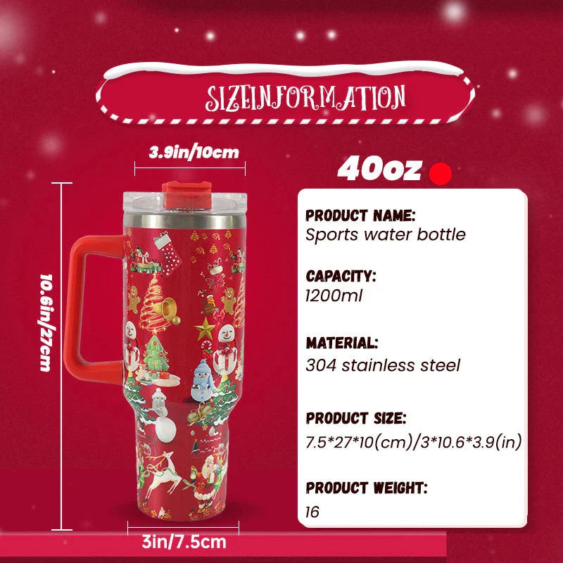 Christmas Stainless Steel Mug