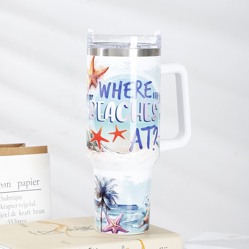 40oz Large Ice Coffee Cup - My Store